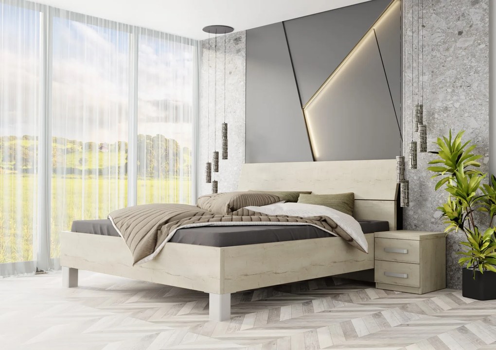 Wood Service Posteľ Lenka bez úložného priestoru 160 x 200