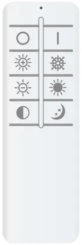 Brilagi - LED stmievateľné stropné svietidlo FLARE LED/34W/230V 3000-6000K + diaľkové ovládanie