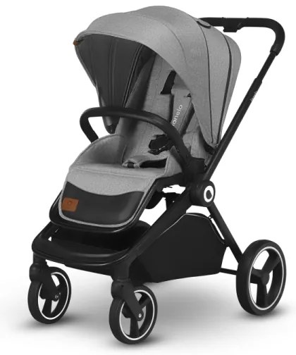 Lionelo - Kombinovaný kočík 2v1 MIKA Grey Stone