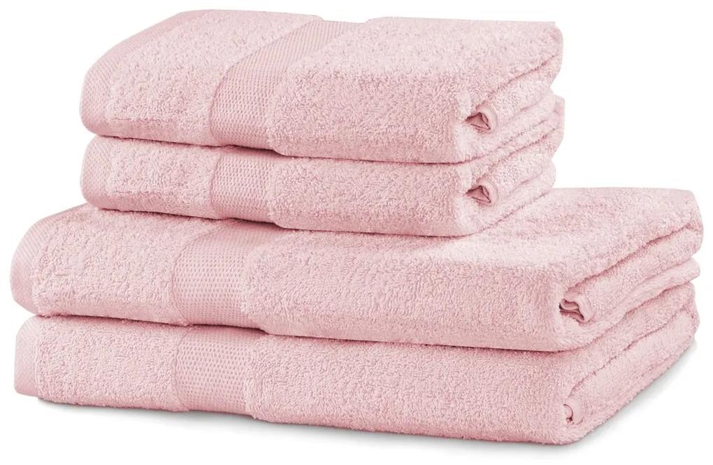 Súprava ružových uterákov DecoKing Niki