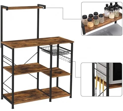 Kuchynská polica VASAGLE KKS35X