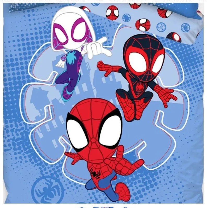 Detské obliečky Spidey malí hrdinovia 140x200/70x90 cm
