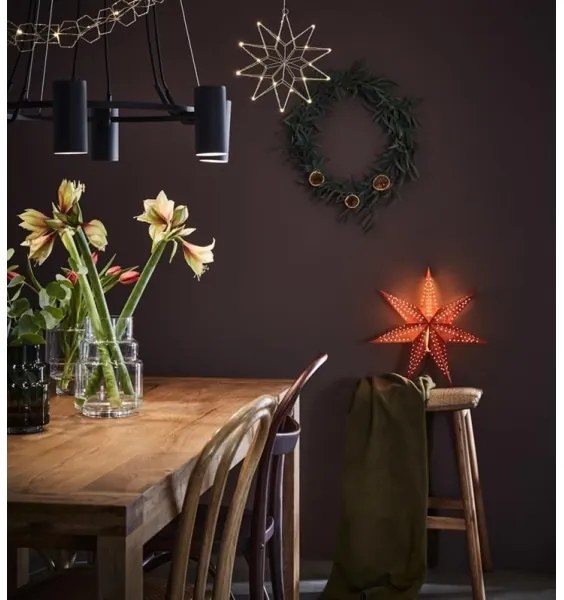 Markslöjd 705758 - Vianočný svietnik BROSA XL 7xE10/3W/230V