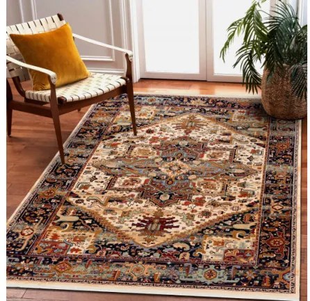Koberec KESHAN Fredzle, Ornament, orientálny 2886/53555 béžový / bordový