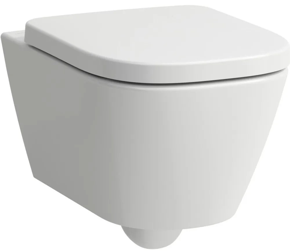 LAUFEN Meda Pack závesné WC Silent Flush s hlbokým splachovaním, 360 x 540 mm, matná biela + WC sedadlo Softclose, H8661107570001