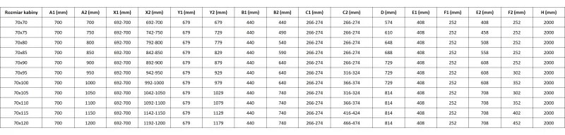 Mexen Lunar-F Duo, skladací sprchový kút 70 x 70 cm, 8mm číre sklo, zlatý profil, 836-070L-070P-50-00