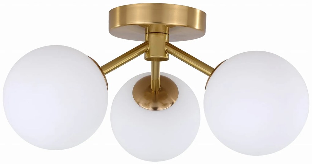 Light Prestige Dorado stropné svietidlo 3x40 W biela LP-002/3C