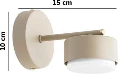 Brilagi - LED nástenné svietidlo MONO 1xGX53/30W/230V béžové