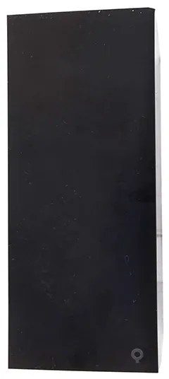 Moderné nástenné svietidlo čierny plast - Baleno II