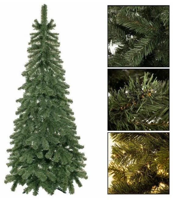 SPRINGOS Vianočný stromček Jedľa zelená 120 cm