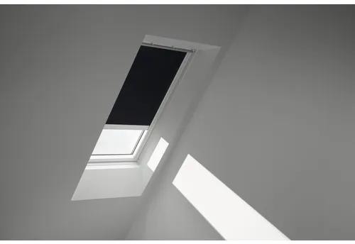 VELUX Zatemňovacia roleta na strešné okno so solárnym ovládaním DSL C04 3009SWL čierna