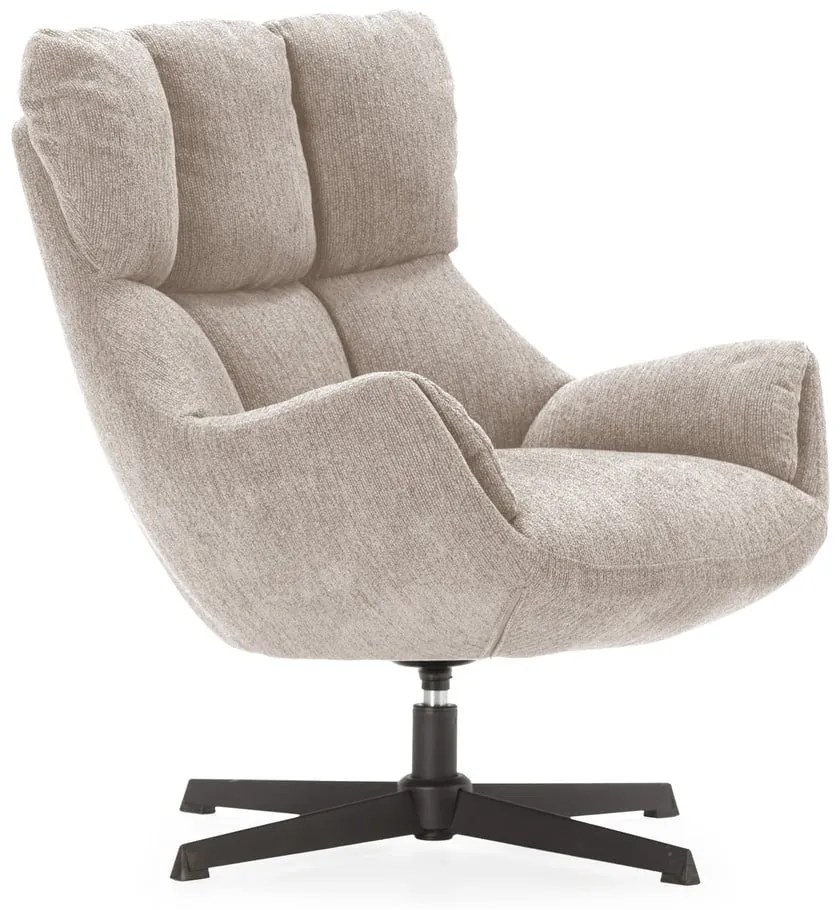 Krémové kreslo Odette – Marckeric