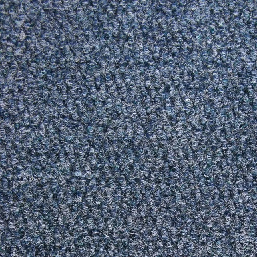 Beaulieu International Group, Koberec metráž Piccolo 539, na mieru, šíře 4m, modrá, guma (gél - protišmykový), chodba / predsieň