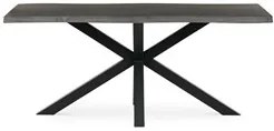 Autronic BONTEC Jedálenský stôl 180x90cm, mdf, old wood, HT-F4618 GREY Farba: Šedá