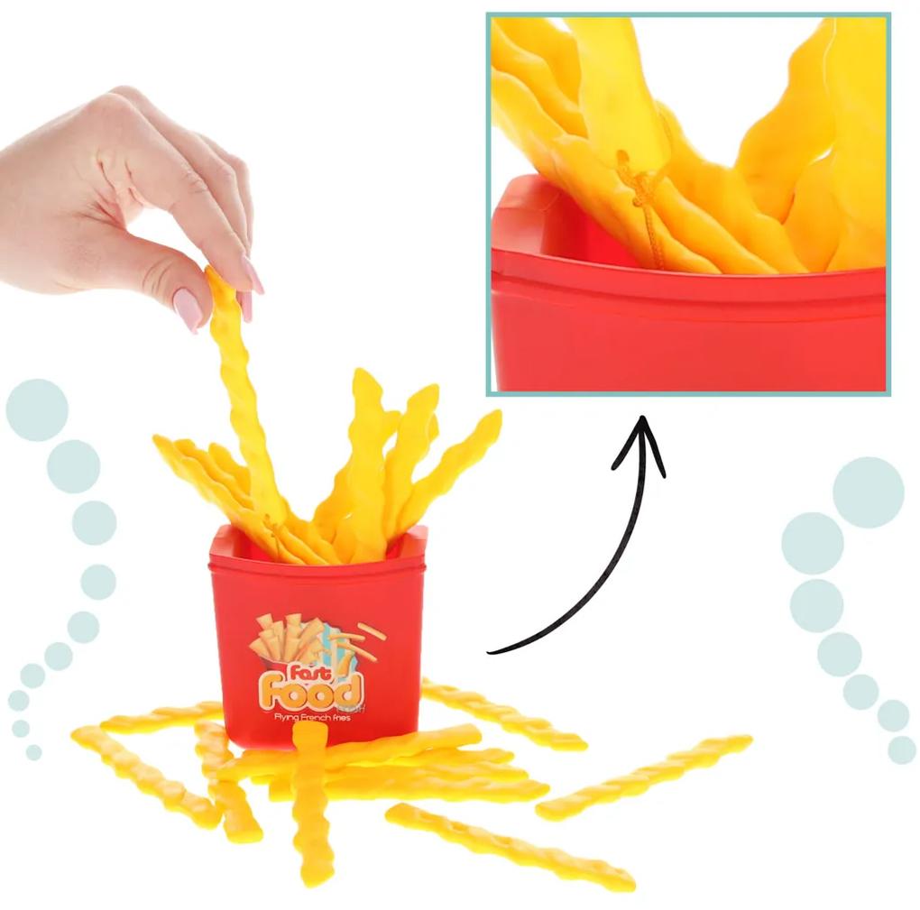 KIK Arkádová hra popping flying fries