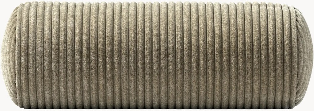 Menčestrový vankúš na pohovku Vetsak, Ø 16 x D 40 cm