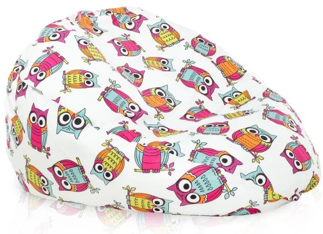 Sedací vak pre deti SAKO sovy