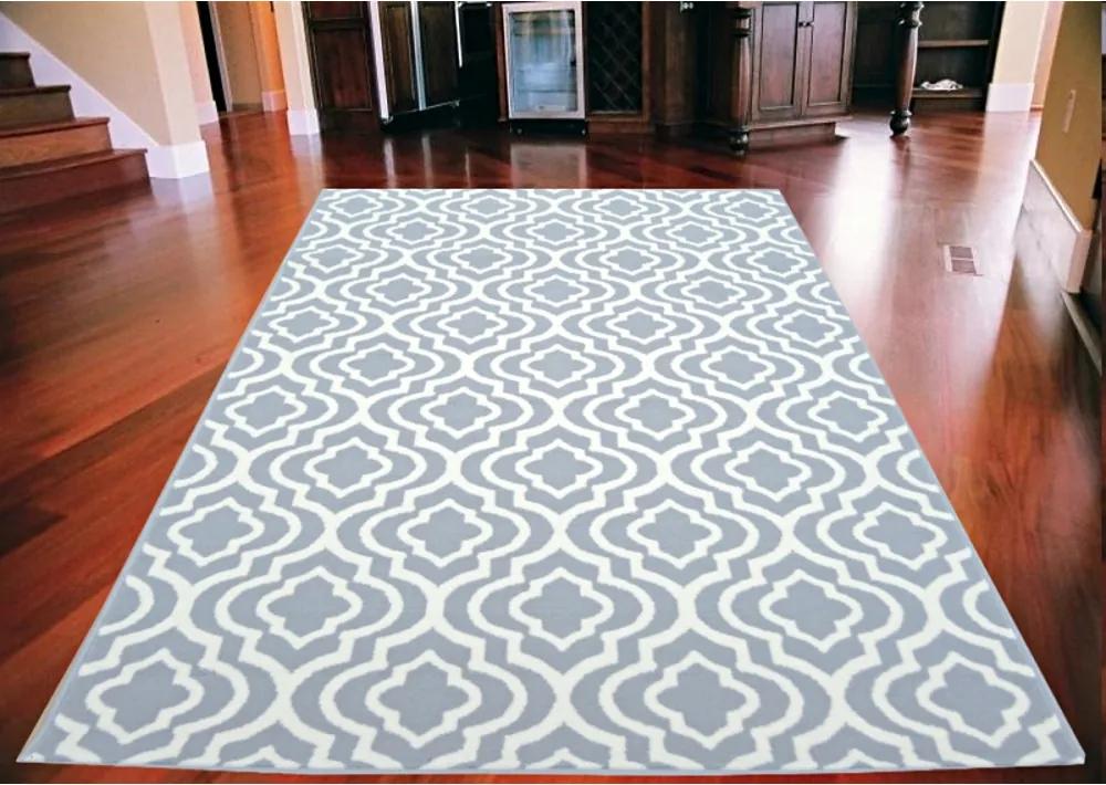 Kusový koberec PP Kadyks sivý, Velikosti 120x170cm