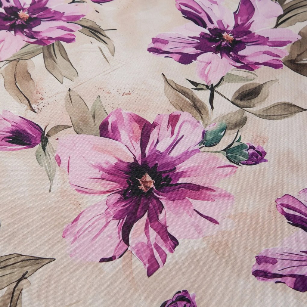 ZÁHRADNÝ VODEODOLNÝ BEHÚŇ NA STÔL GARDEN 40X140 CM KVETY