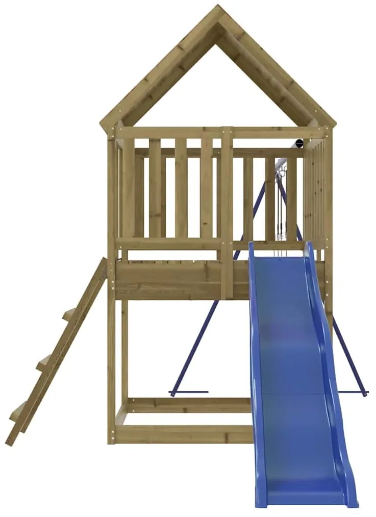 Vonkajšia súprava na hranie impregnovaná borovica