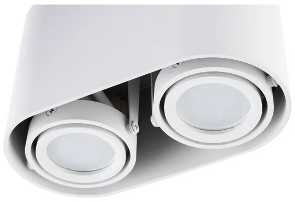 Bodové svietidlo SIROK 2xGU10/30W/230V biela