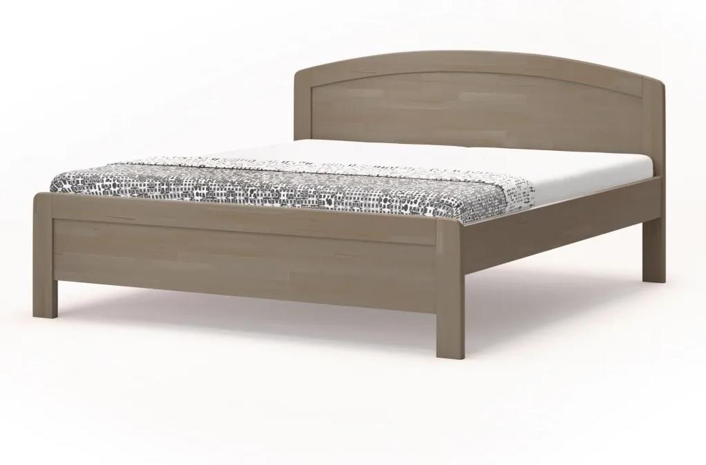 BMB KARLO ART - masívna buková posteľ 180 x 200 cm, buk masív