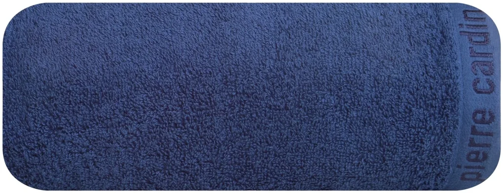 BAVLNENÝ UTERÁK PIERRE CARDIN EVI SADA 3KS 70X140 CM TMAVOMODRÁ
