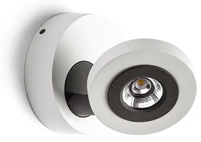 RENDL R12079 DIGA LED bodové svetlo, náklopné biela/antracitová
