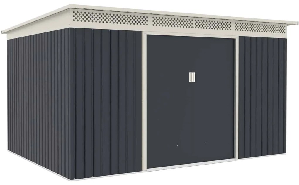 Záhradný domček G21 GRAH 915 - 340 x 269 cm, antracitový