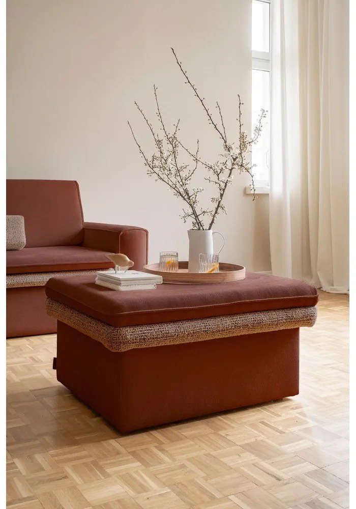 Podnožka v tehlovej farbe Wilson – Miuform