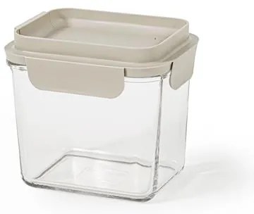 GLASSLOCK GUARD LILA NÁDOBA S VEKOM 1200ML BÉŽOVÁ