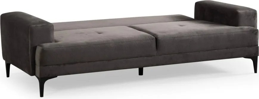 Třímístná rozkládací pohovka Astana 234 cm antracit