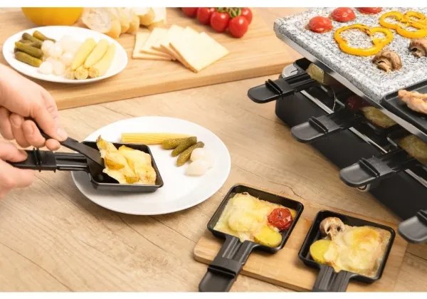 Sencor - Raclette gril s príslušenstvom 1400W/230V