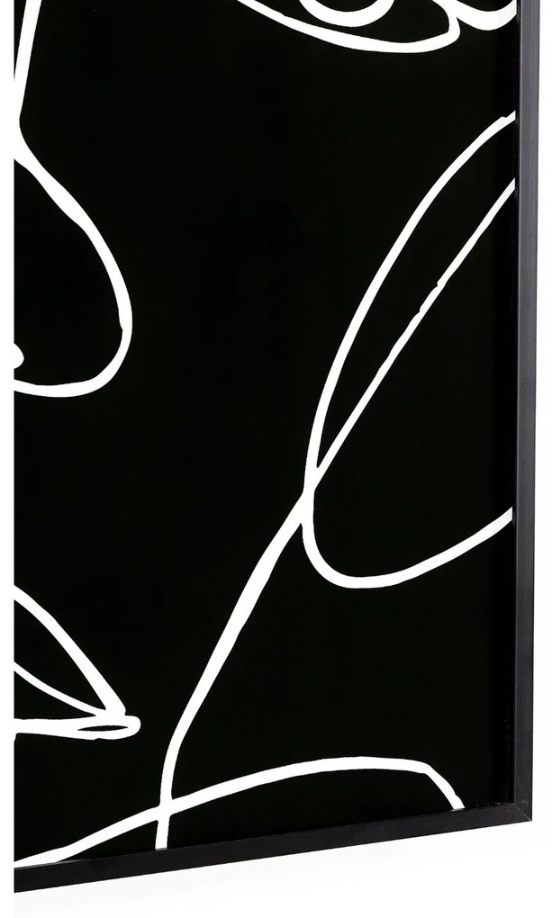 Face obraz čierno-biely 150x100 cm