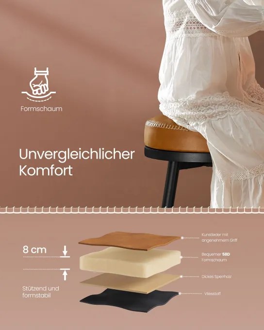 Set dvoch barových stoličiek LBC110K01