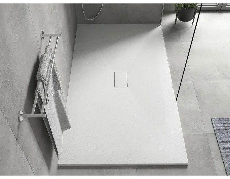 Mexen Hugo, SMC obdĺžniková sprchová vanička 160 x 100 cm, biela, 42101016
