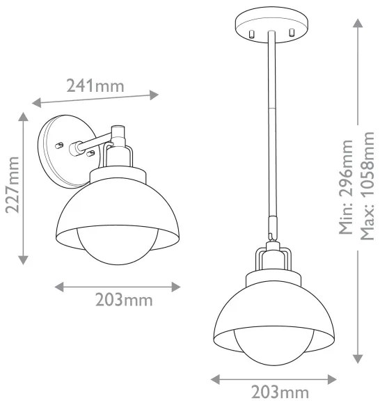 Kichler KL-NIVA-1W-1P-BK - Nástenná lampa NIVA 1xE27/40W/230V čierna