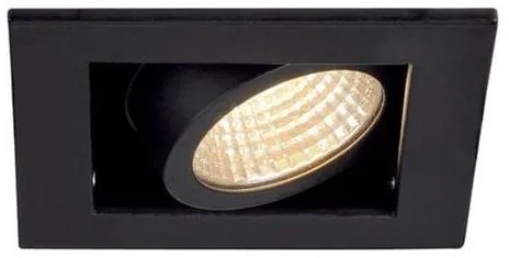 Zápustné - podhľadové svietidlo SLV KADUX LED I matná čierna 115700