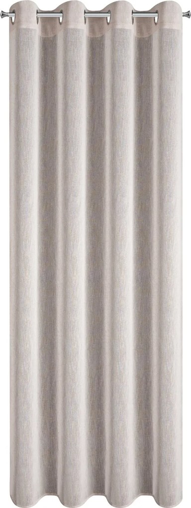 ZÁVES NA KRÚŽKOCH ANGELICA 140X250 CM RÚŽOVÁ