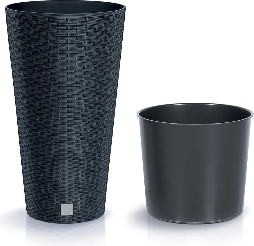 Kvetináč Round Rato biely