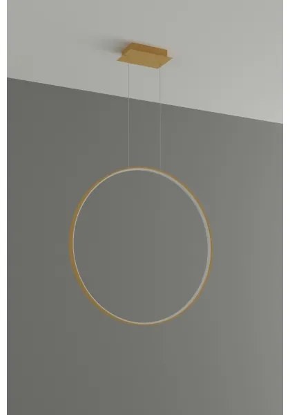 Thoro TH.175 - LED Luster na lanku RIO LED/50W/230V CRI90 3000K pr. 78 cm zlatá