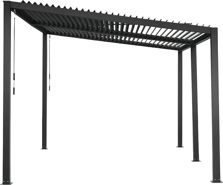 Pultová bioklimatická pergola s lamelami 3 x 4 M