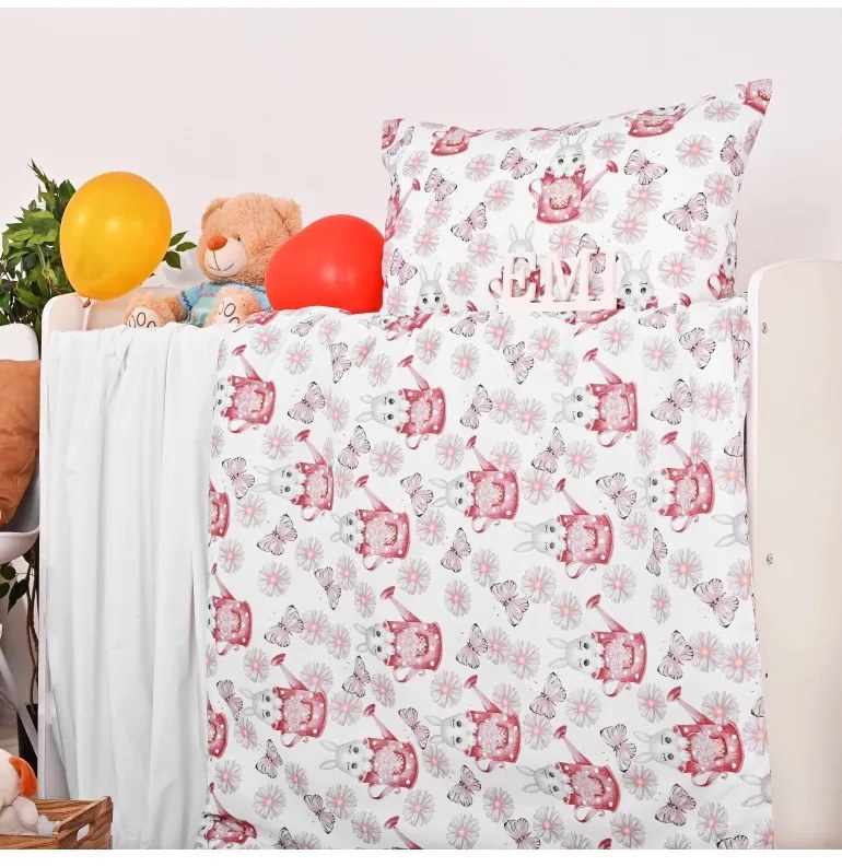 Obliečky detské Zajko EMI, Detský set 90x130 + 45x65