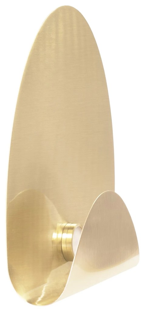 Toolight Toolight, LED nástenné svietidlo 3W, 4000K, 4000lm, APP1431-W, zlatá matná, OSW-07986