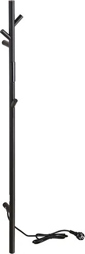 Bemeta Design Elektrický kúpeľňový radiátor / sušiak uterákov, tyč, 30W, čierna - 704151010