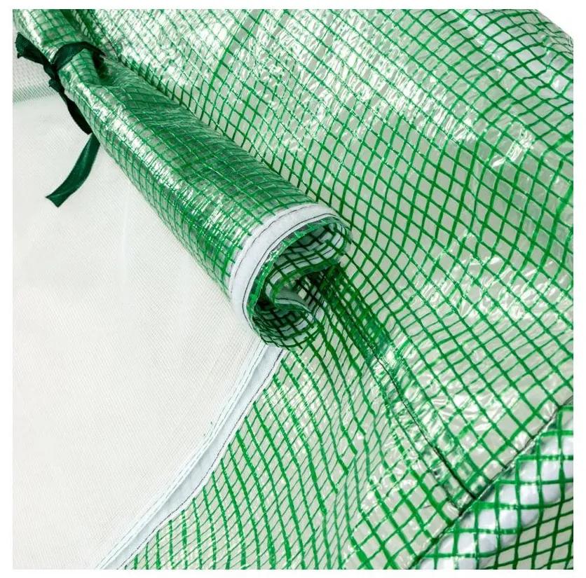 SUPPLIES Fóliovník, oceľový rám 60x120x49 cm - zelená farba