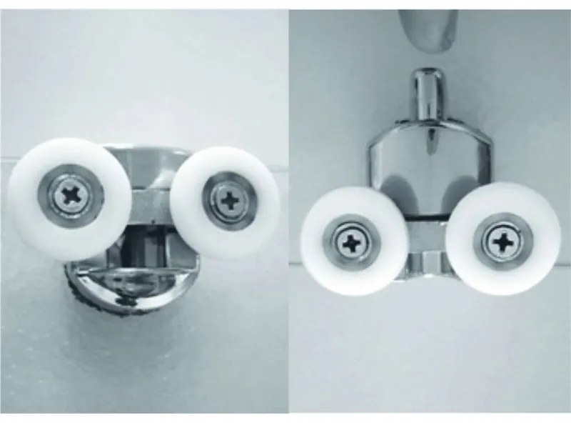 Mereo, Kora sprchový set: obdĺžnikový kút 90x80x185 cm, biely ALU, sklo Grape a sprchová vanička, sifón, MER-CK34121ZM
