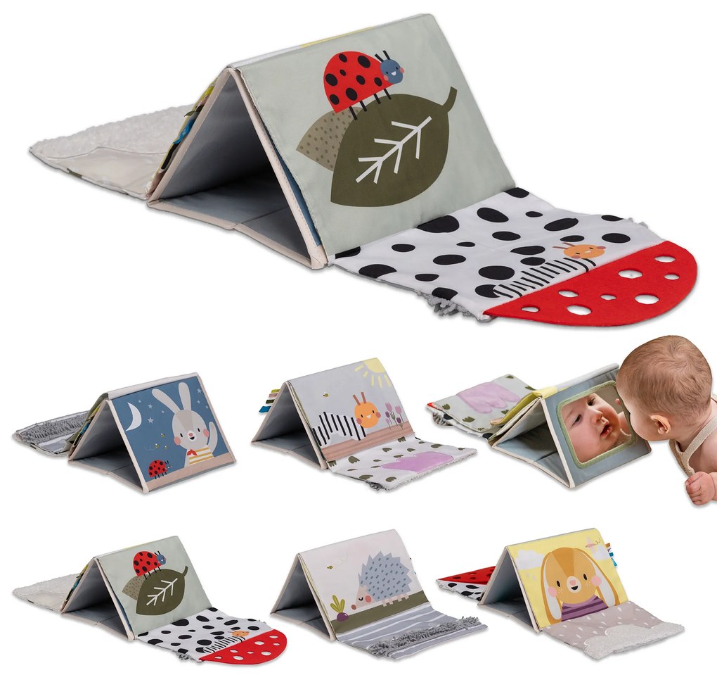 Knižka pre hru na brušku Sensory Book