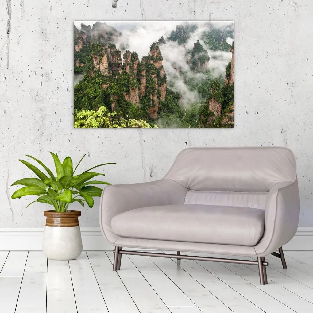 Obraz - National Park Zhangjiajie, Čína (90x60 cm)