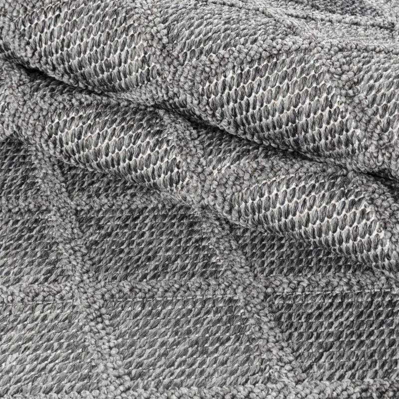 Ayyildiz koberce Kusový koberec Patara 4953 Grey – na von aj na doma - 200x290 cm